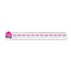 30cm/12” Shaped Rulers White | Digital print - white product