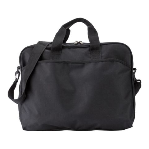Polyester (1690D) Laptop Bag Black | 1-Colour Screen Print