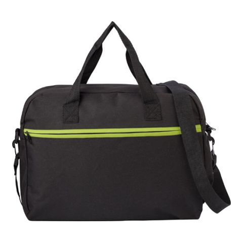 Polyester Document Bag (600D) Light Green | Without Branding