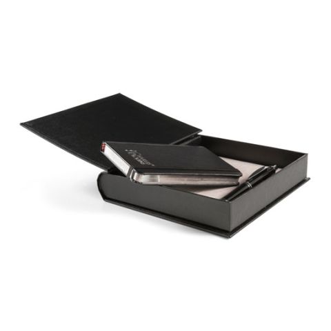 Charles Dickens Writing Set Black | 1-Colour Pad Print