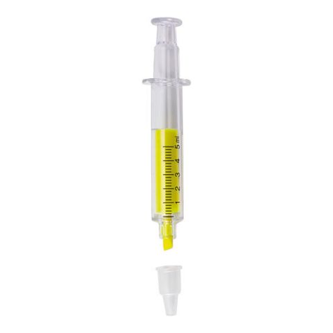 Syringe Text Marker Yellow | Without Branding