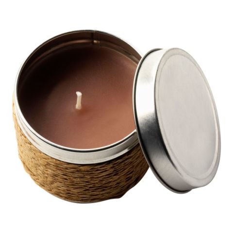 Candle In A Tin Beige | Without Branding