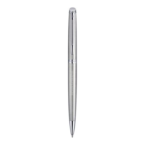 Hemisphere Essential Ball Pen Silver | 1-Colour Pad Print