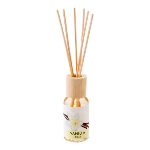 Reed Diffuser With One Glass Bottle (30Ml) Yellow | Without Branding