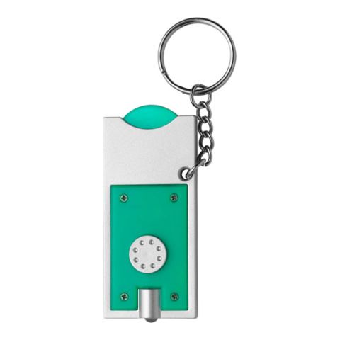 Key Holder With Coin -05 Light Green | Without Branding