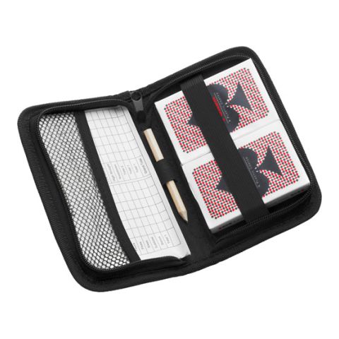 Wallet With Two Decks Of Cards Black | Without Branding
