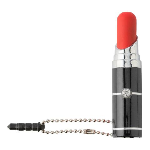 Metal, Lipstick Shaped LED Torch Black | Without Branding