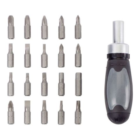 Ratchet Screwdriver Light Grey | 1-Colour Pad Print