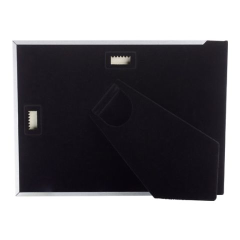 Oblong Aluminium Photo Frame Silver | Without Branding