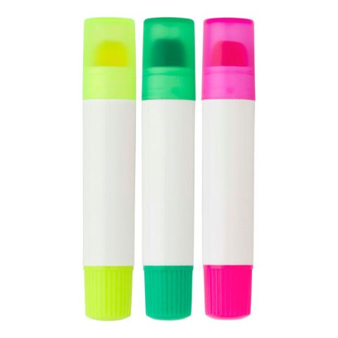 Set Of Three Gel Markers White | Without Branding
