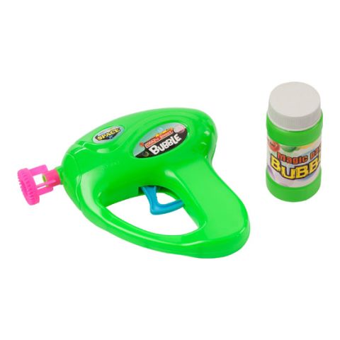 Bubble Gun With Fluid Light Green | Without Branding
