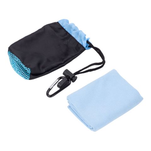 Micro Fibre Sport Towel Light Blue | Without Branding