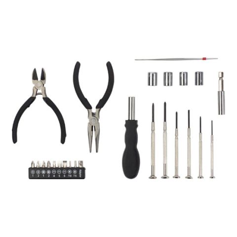 26Pcs Tool Set Silver | 1-Colour Pad Print
