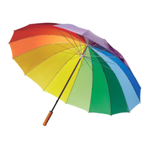 Umbrella Colourful | 1-Colour Pad Print