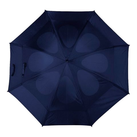 Storm-Proof Vented Umbrella Medium Blue | 1-Colour Screen Print