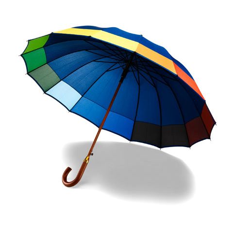 Classic Umbrella Medium Blue | 1-Colour Pad Print