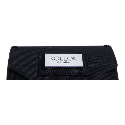 Roller Travel Tie Carrier Black | 1-Colour Doming