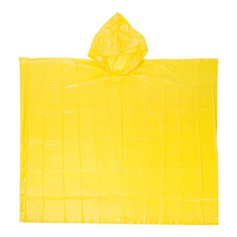 PEVA Poncho (Approx 100X120Cm) Yellow | Without Branding