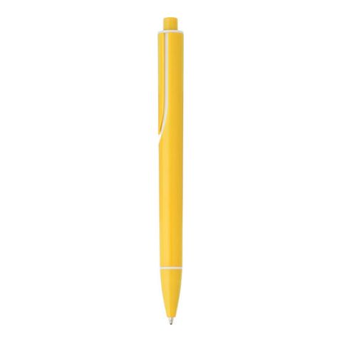 Plastic Ball Pen Yellow | Without Branding