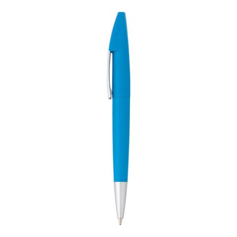 Plastic Twist Action Ball Pen Light Blue | Without Branding