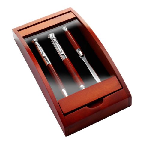 Opener/Pen Set Brown | 1-Colour Pad Print