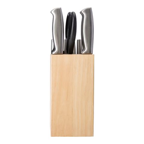 Stainless Steel &amp; PP Fourteen Piece Kitchen Brown | 1-Colour Pad Print