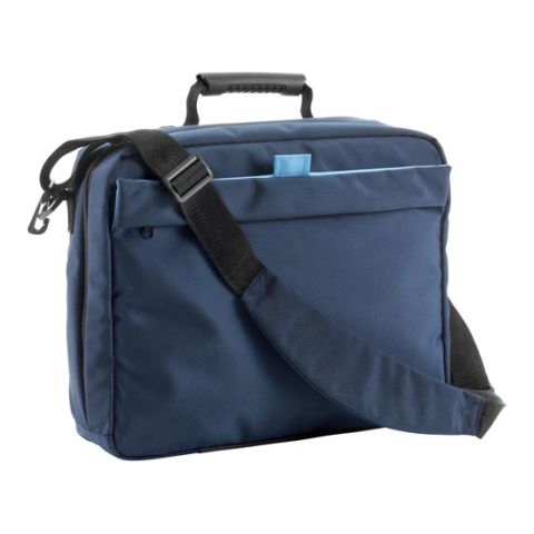 Document/Laptop Bag Medium Blue | 1-Colour Transfer Print