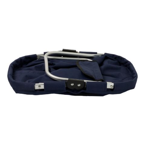Foldable Shopping Bag Medium Blue | Without Branding