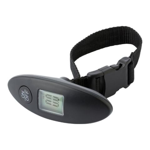 Digital Luggage Scales Black | 1-Colour Pad Print