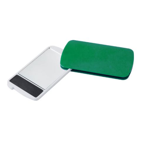 Pocket Mirror &amp; File Light Green | Without Branding