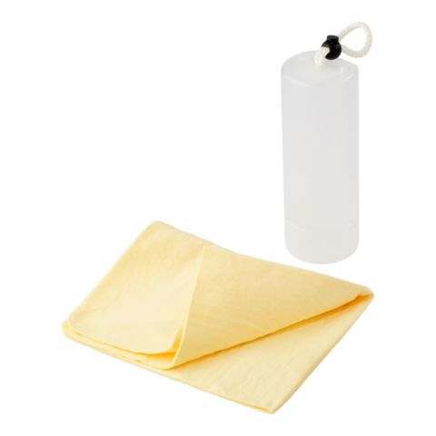 Car Dry Towel Yellow | Without Branding