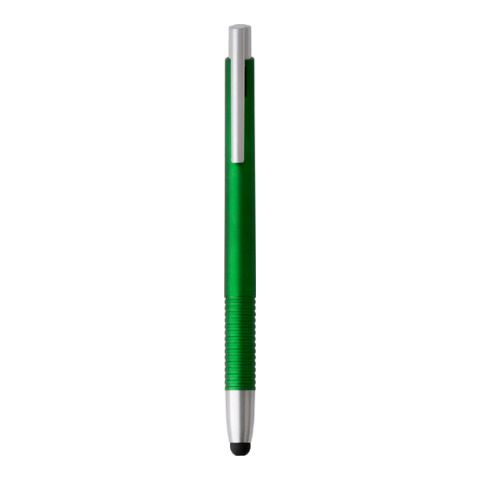 Plastic Ball Pen &amp; Stylus Green | Without Branding