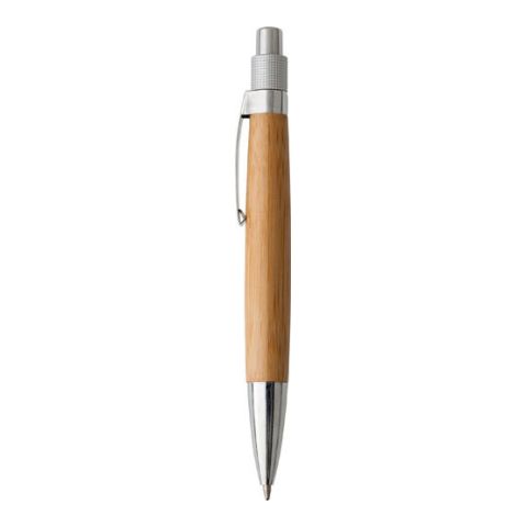 Wooden Ball Pen With Metal Clip Brown | Without Branding