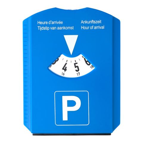 Parking Disc &amp; Ice Scraper Royal Blue | Without Branding