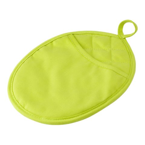 Neoprene Oval Shaped Oven Glove Light Green | Without Branding