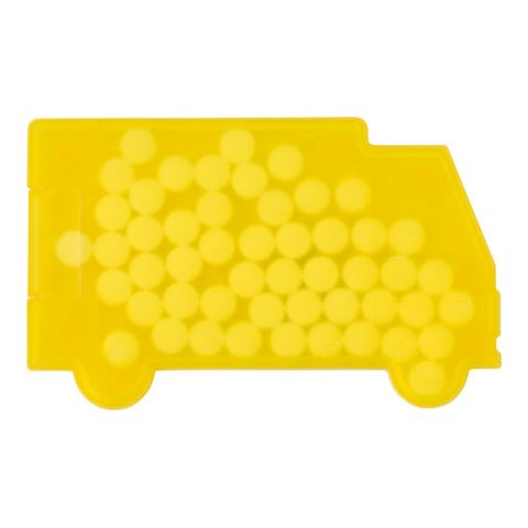 Van Shaped Mint Card Yellow | Without Branding