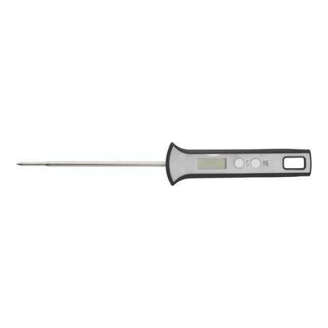 Digital Meat Thermometer(C/F) Black - Silver | 1-Colour Pad Print