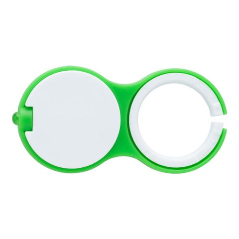 Plastic Key Holder With One LED Light Light Green | Without Branding