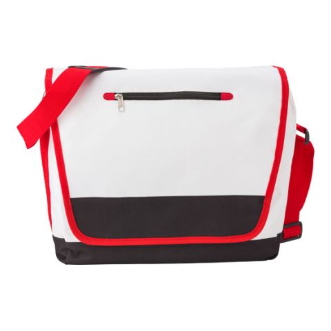 Polyester (600D) Messenger Bag White | Without Branding