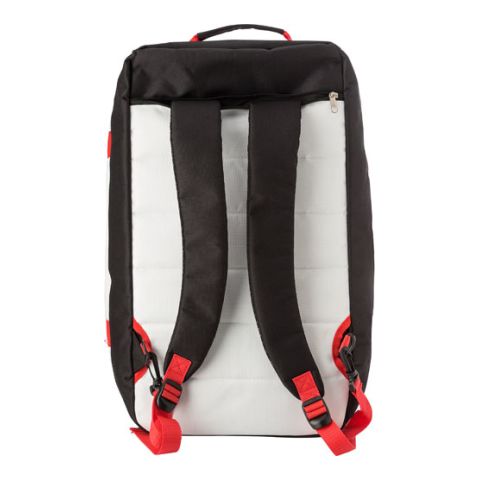 Polyester (600D) Travel/Backpack White | 1-Colour Screen Print