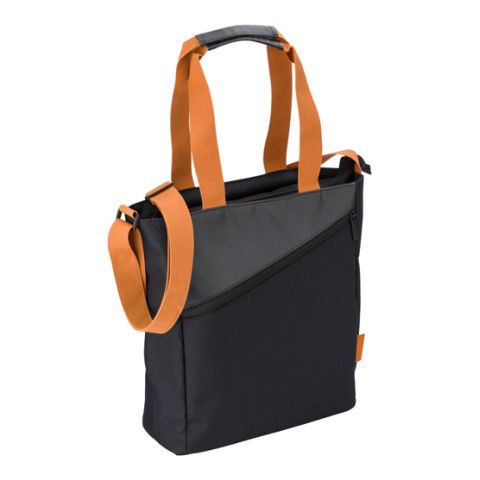 GETBAG Polyester (600D) Shoulder Bag Black | 1-Colour Screen Print