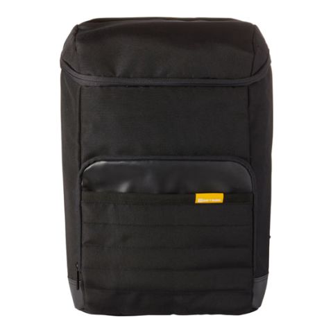 GETBAG Polyester (600D) Laptop Backpack Black | 1-Colour Screen Print