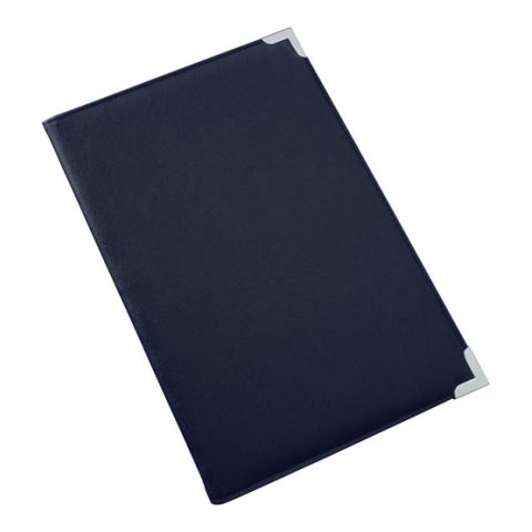 A4 PU Conference Folder Medium Blue | 1-Colour Pad Print