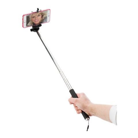 ABS Telescopic Selfie Stick Black | Without Branding