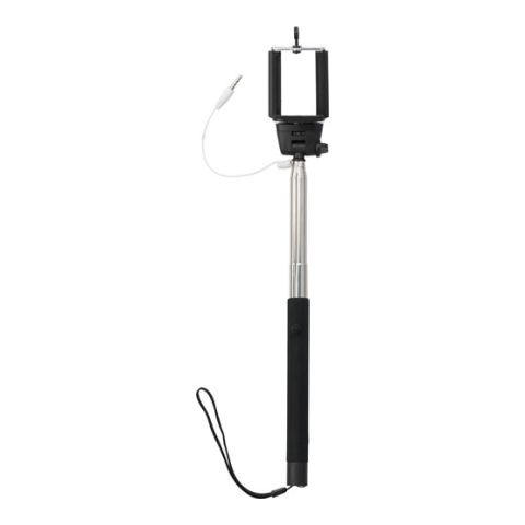 ABS Telescopic Selfie Stick Black | 1-Colour Pad Print