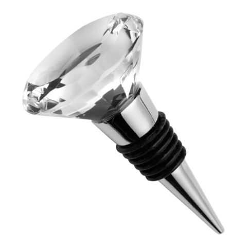 Wine Stopper With Crystal Top Transparent | Without Branding