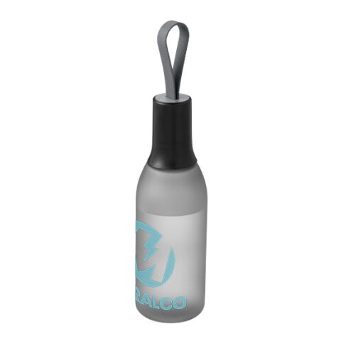 Flow Bottle Transparent - Black | Without Branding