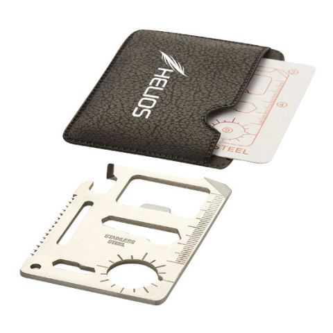 Saki 15-Function Tool Card Black | Without Branding