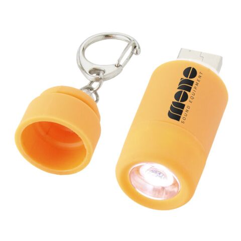 Avior Rechargeable USB Key Light Orange | Without Branding