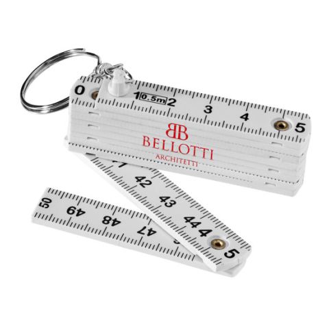 0.5m Foldable Ruler White | Without Branding